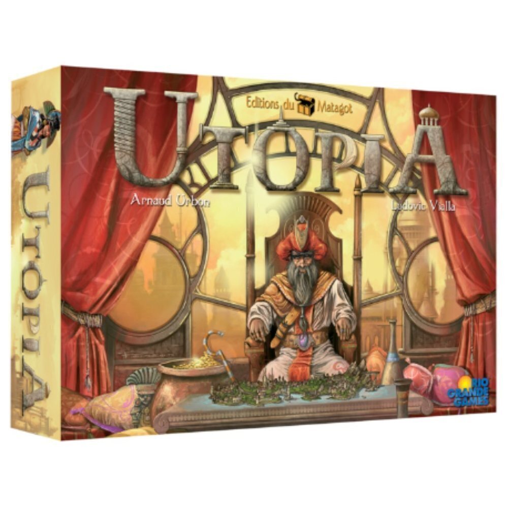 Utopia Area Control Strategy Board Game 2–5 Players Rio Grande Games New Sealed